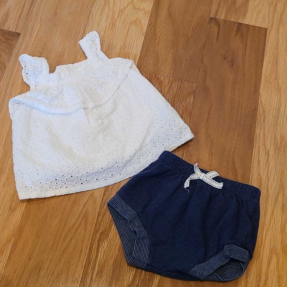 Baby Cat & Jack Summer Outfit Set